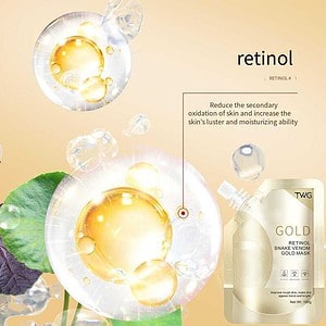 Retinol skincare for skin renewal and anti-aging benefits.